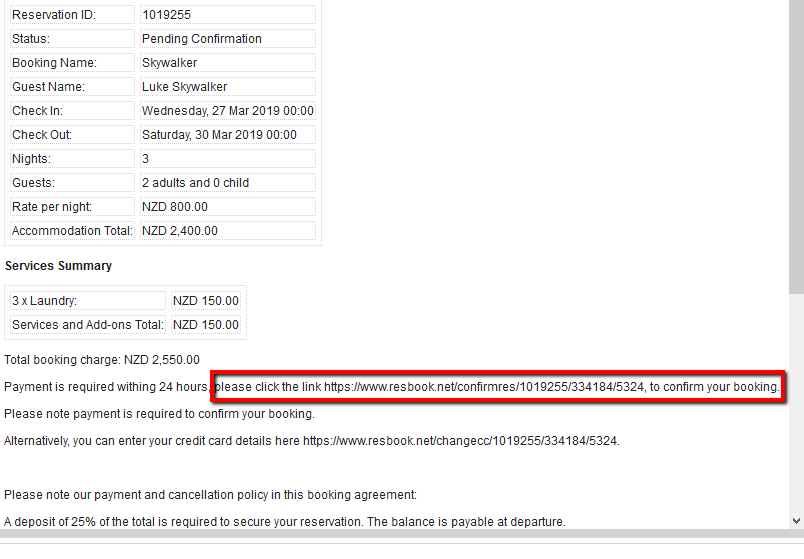 Booking Guest Confirm Booking Via Pending Booking Email Template